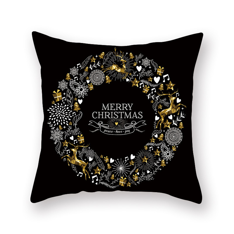 Decorative Throw Pillow Cases , 24X24 Soft Christmas Cushion/