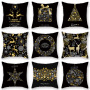 Decorative Throw Pillow Cases , 24X24 Soft Christmas Cushion/