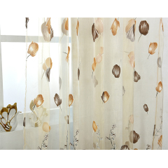 Ready Made Homes Custom Sheer Curtains And Drapes, New Printed Tulle Sheer Curtains/