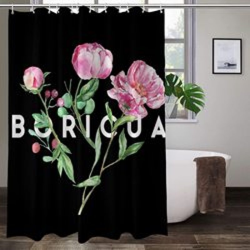 Home Decor Printed Shower Curtain Waterproof, USA Independence Day Shower Curtains&