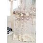 Embroidery Sheer Window Curtains,Wholesale Factory Window Curtain Home And Hotel Decoration Sheer Curtain#
