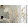 Embroidery Sheer Window Curtains,Wholesale Factory Window Curtain Home And Hotel Decoration Sheer Curtain#