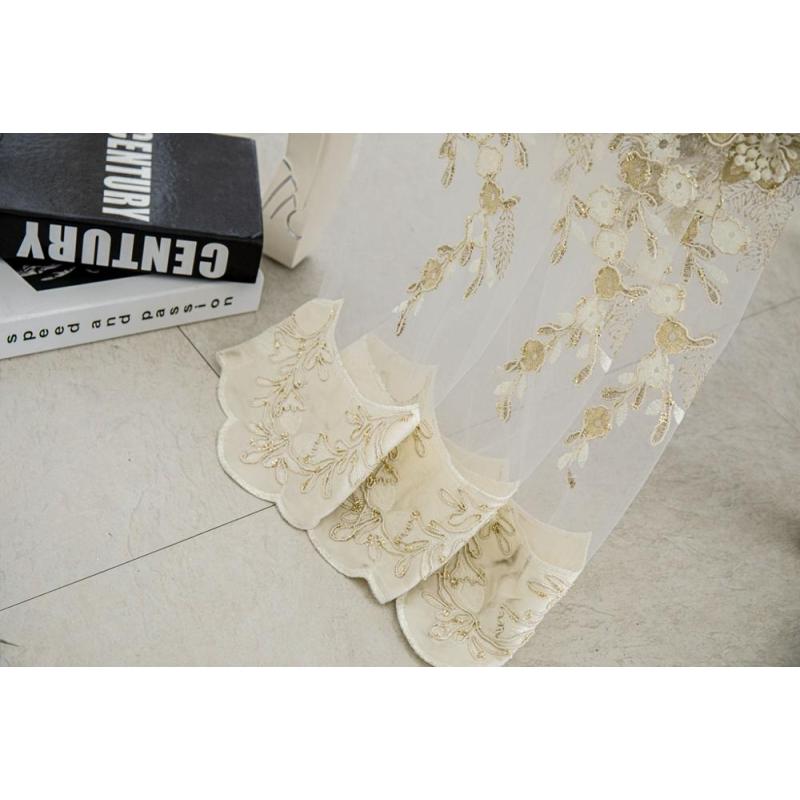 Embroidery Sheer Window Curtains,Wholesale Factory Window Curtain Home And Hotel Decoration Sheer Curtain#