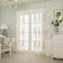 Embroidery Sheer Window Curtains,Wholesale Factory Window Curtain Home And Hotel Decoration Sheer Curtain#