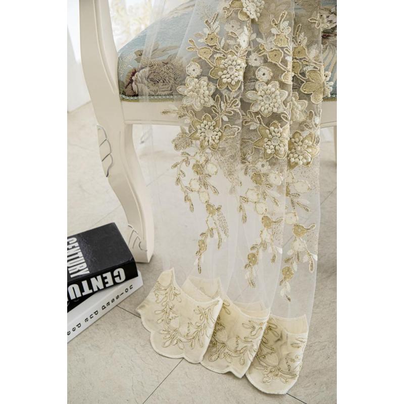 Embroidery Sheer Window Curtains,Wholesale Factory Window Curtain Home And Hotel Decoration Sheer Curtain#