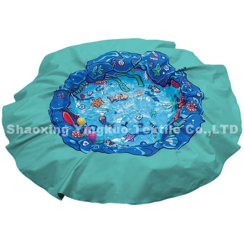 Custom Popular TPU Beach Pool Blanket for Kids,Wholesale Children Picnic Beach Paddling Pool Blanket with Travel Bag