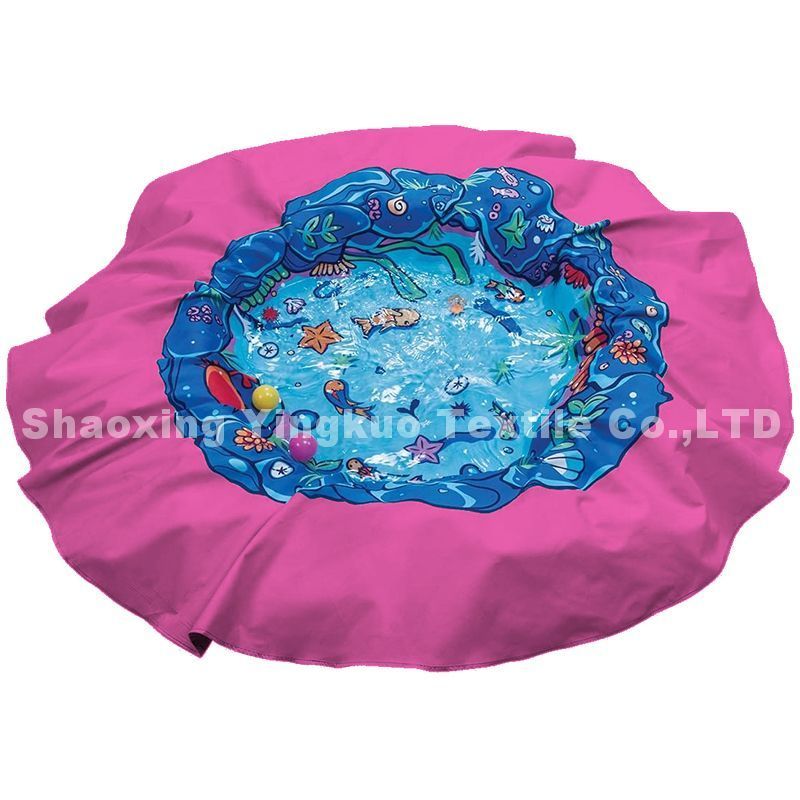 Custom Popular TPU Beach Pool Blanket for Kids,Wholesale Children Picnic Beach Paddling Pool Blanket with Travel Bag