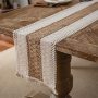 High Quality Rectangular Crochet Lace Elegant Hollow Mesh Crocheted Embroidery Table Runner For Weeding Party