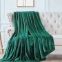 Gentle Beige Flannel Fleece Throw Warm Solid Color For Living Room Bed Velvet Blanket/