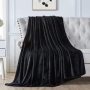 Gentle Beige Flannel Fleece Throw Warm Solid Color For Living Room Bed Velvet Blanket/