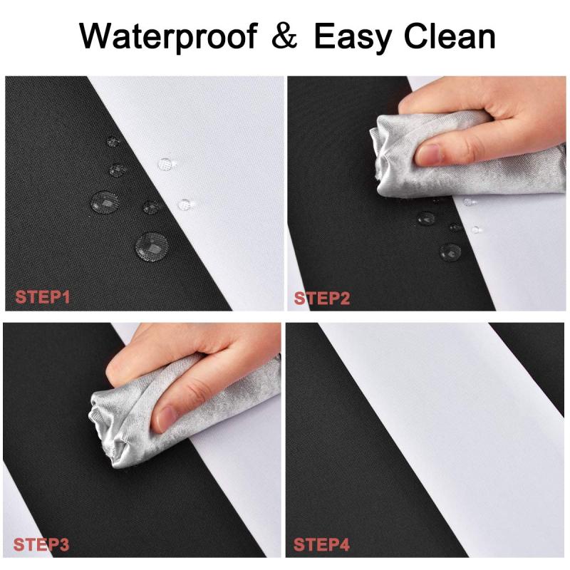 Simple and Fashionable Black and White Striped Rectangular Tablecloth Kitchen Wedding Decoration Table Waterproof Mantel Mesa