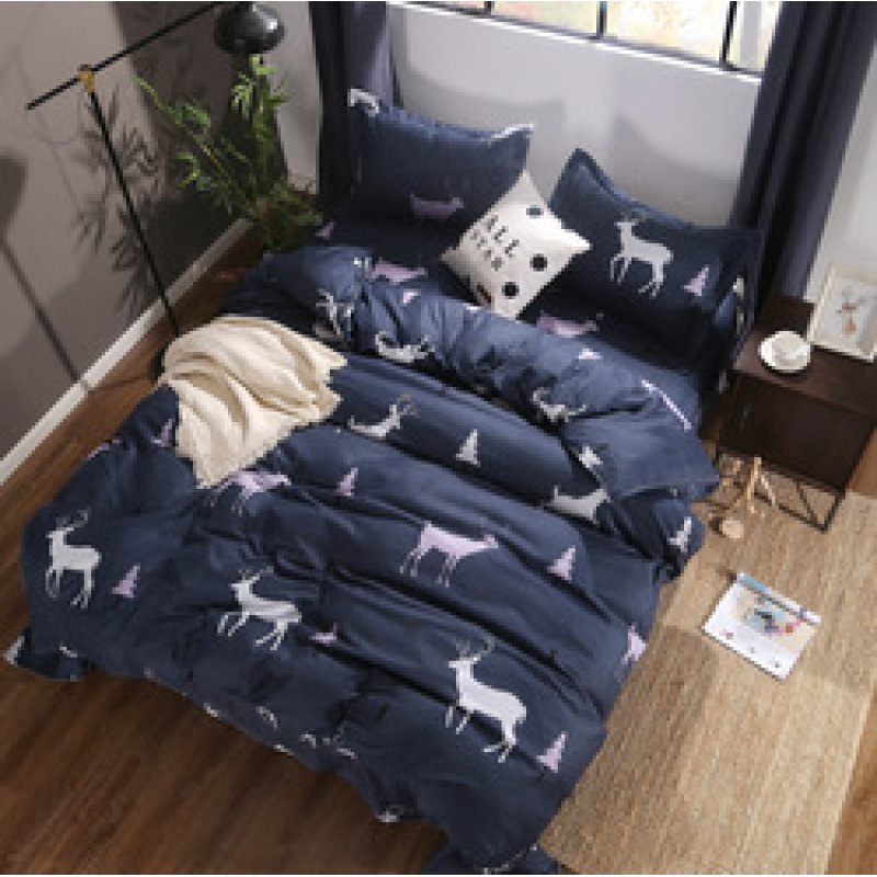 Dark Color Soft  High Quality Bedding Set, Animal Printing European  Bed Set/