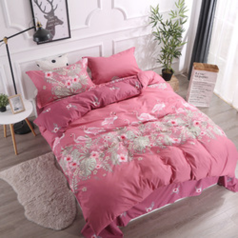 Dark Color Soft  High Quality Bedding Set, Animal Printing European  Bed Set/