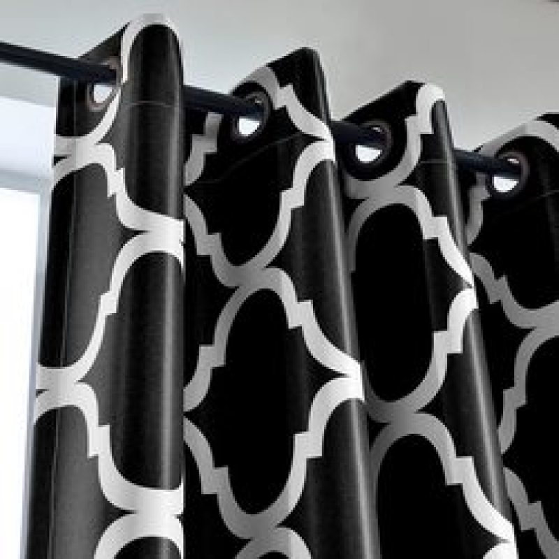 2020 Luxury Curtain Style 3 Layer Soild Eyelet 100 Blackout Curtain Fabric Bedroom Window Curtains For Hotel Home Living Room#