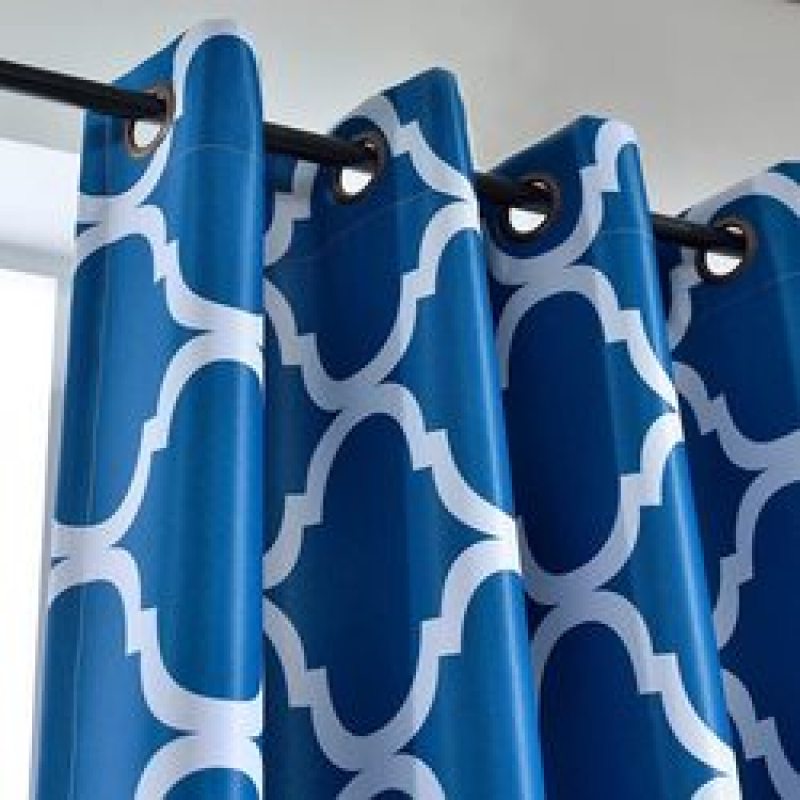 2020 Luxury Curtain Style 3 Layer Soild Eyelet 100 Blackout Curtain Fabric Bedroom Window Curtains For Hotel Home Living Room#