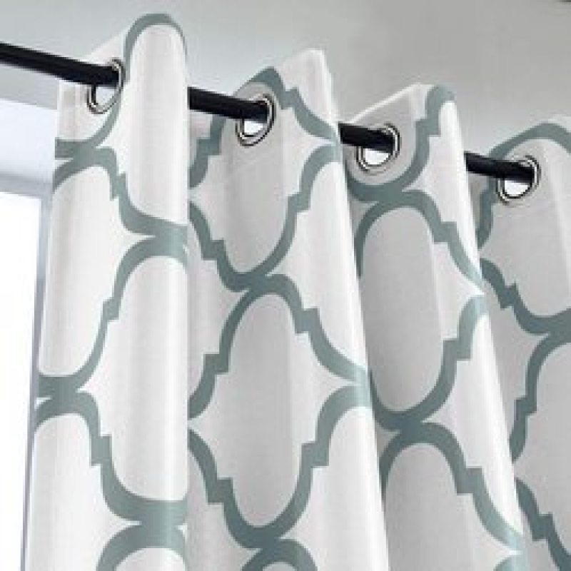 2020 Luxury Curtain Style 3 Layer Soild Eyelet 100 Blackout Curtain Fabric Bedroom Window Curtains For Hotel Home Living Room#
