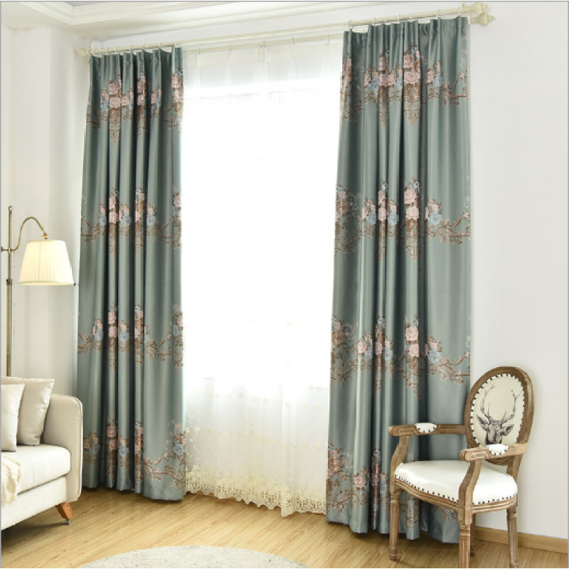 도매 모로코 수 놓은 인쇄 valance 패브릭, 새로운 극장 사용 러시아어 커튼 %