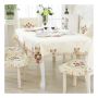 Cheap Fancy Tablecloth, European Embroidered Table Cloth   Wholesale Modern Table Cloth/