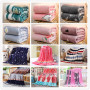 Fleece Lamb Minky Blanket ,factory Price Thicken Double Coral Fleece / High Quality Cheap Solid Color Polar Fleece Fabric YK 100