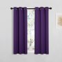 Plain color fabric drape wave dot blackout curtain pencil pleat blackout curtains jacquard blackout curtains designs