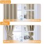 High end blackout curtain in turkey 204 cm blackout curtain wide blackout curtains ring top super soft thermal 99% full drape