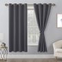 Popular blackout curtain fabric white grey 80%blackout curtain bluegrey ready made curtain bedroom window blackout fabric
