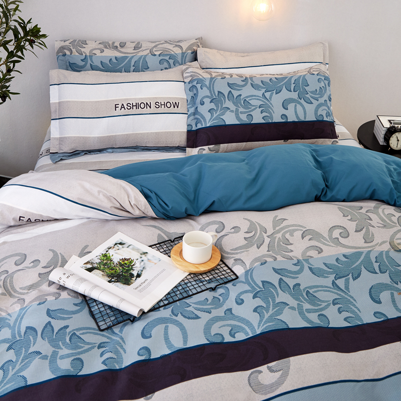 Stock Bedsheets Bedding Sets 100% Cotton, Cheap Winter Bedding Comforter Sets/