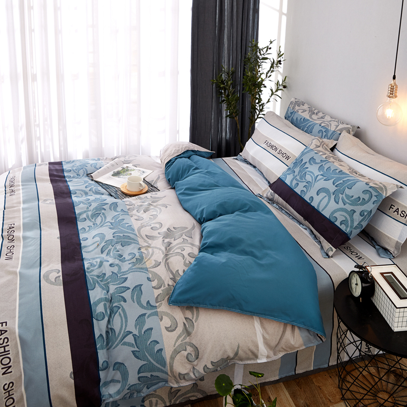Stock Bedsheets Bedding Sets 100% Cotton, Cheap Winter Bedding Comforter Sets/