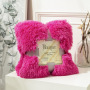 Super Soft Long Faux Fur Coral Fleece Blanket Warm Elegant Cozy With Fluffy Sherpa Throw Blanket Bed Sofa Blankets Gift