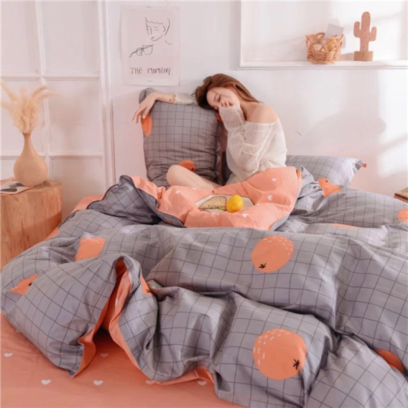 2020 Crazy Selling cotton material bed sheets duvet cover set, sheets bed set