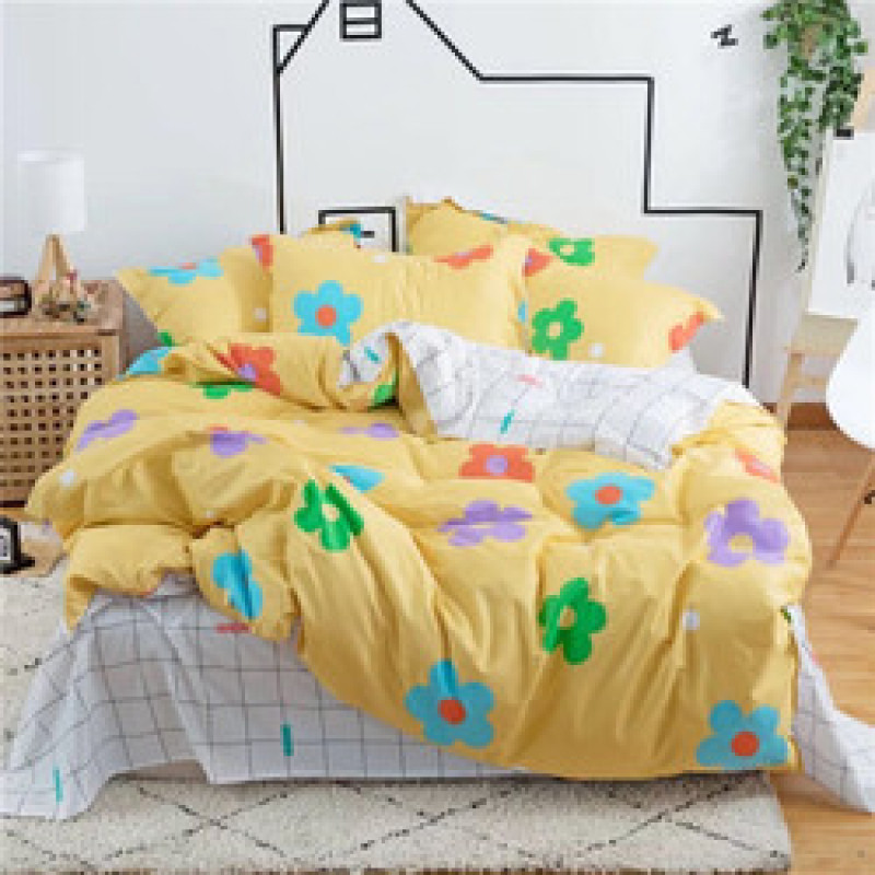 2020 Crazy Selling cotton material bed sheets duvet cover set, sheets bed set