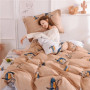 2020 Crazy Selling cotton material bed sheets duvet cover set, sheets bed set