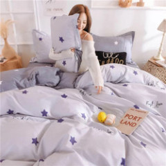 2020 Crazy Selling cotton material bed sheets duvet cover set, sheets bed set