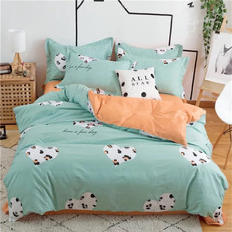 2020 Crazy Selling cotton material bed sheets duvet cover set, sheets bed set