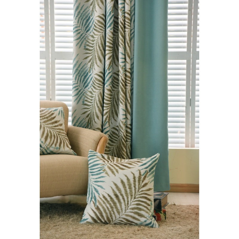 100% Polyester Blackout Club Room Printed Living Room Sets Curtains