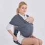 Baby Wrap Carrier and Ring Sling, Adjustable Breathable Mesh Baby Wrap For Infant, Stretchy Infant Sling For Newborn Summer Belt