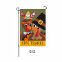Hot Sale 100D Polyester Outdoor Garden Flag, Custom Double Sided Printing Spring Garden Flags/