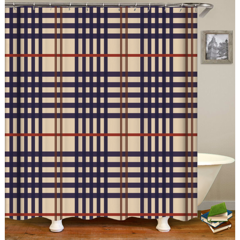 Wholesale Custom Printed Shower Curtains Luxury Black Art African American Black Girl Afro Women Print Bath Curtain For Bathroom