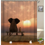 Customer-Specific Patterns Accepted Waterproof and Mildew-proof, 2021 Amazon Printed Shower Curtains On Sale#