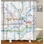 Customer-Specific Patterns Accepted Waterproof and Mildew-proof, 2021 Amazon Printed Shower Curtains On Sale#
