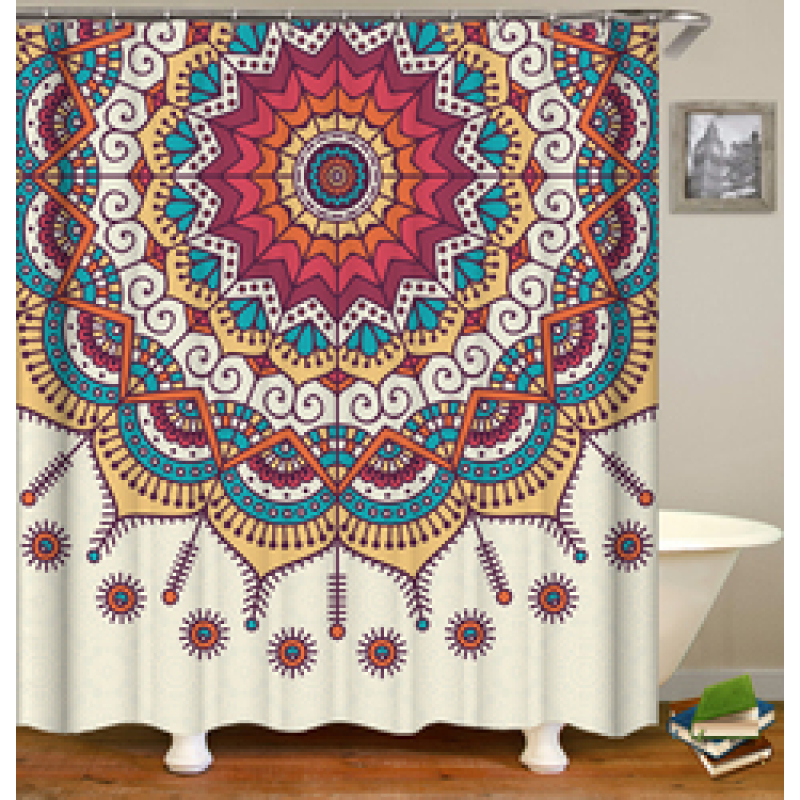 Customer-Specific Patterns Accepted Waterproof and Mildew-proof, 2021 Amazon Printed Shower Curtains On Sale#