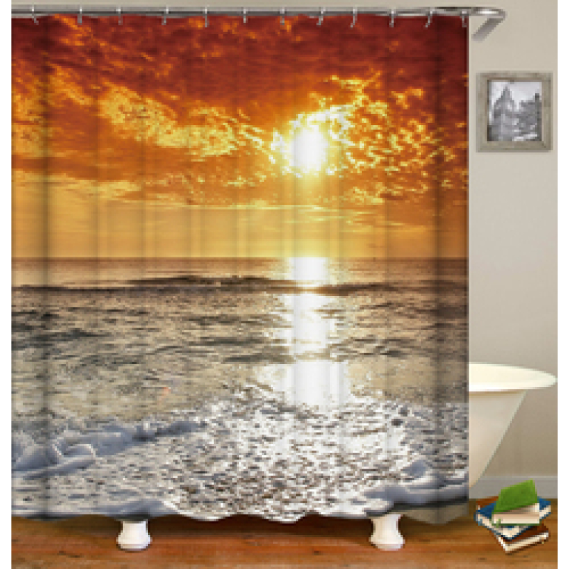 Customer-Specific Patterns Accepted Waterproof and Mildew-proof, 2021 Amazon Printed Shower Curtains On Sale#