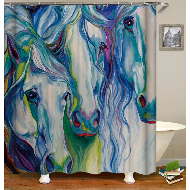 Customer-Specific Patterns Accepted Waterproof and Mildew-proof, 2021 Amazon Printed Shower Curtains On Sale#