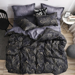 Wholesale Korean Quilted Bed Sheet Sets Bedding, sets of three bedding set/