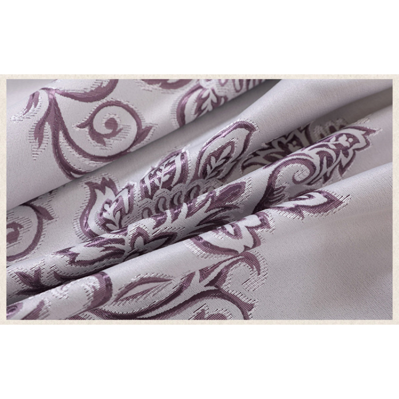Latest Curtain Fashion Designs Fabric, Super Soft Living Room Sets Jacquard Fabric Curtain/