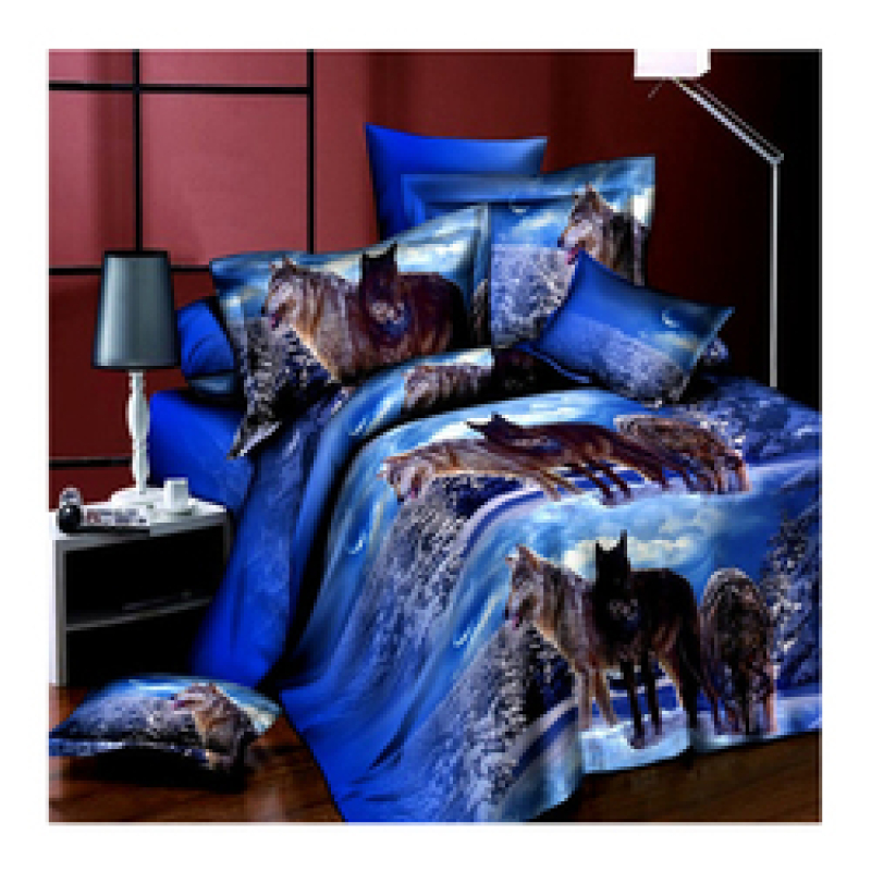 Animal Bedding Set 3D/Bedding Sheet Set Bed,Cat Pattern Double Bedding Set