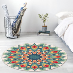 Floor mat European Persian round carpet wholesale Bohemian style living room absorbent carpet/