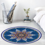 Floor mat European Persian round carpet wholesale Bohemian style living room absorbent carpet/
