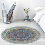Floor mat European Persian round carpet wholesale Bohemian style living room absorbent carpet/