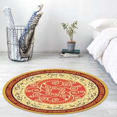 Floor mat European Persian round carpet wholesale Bohemian style living room absorbent carpet/